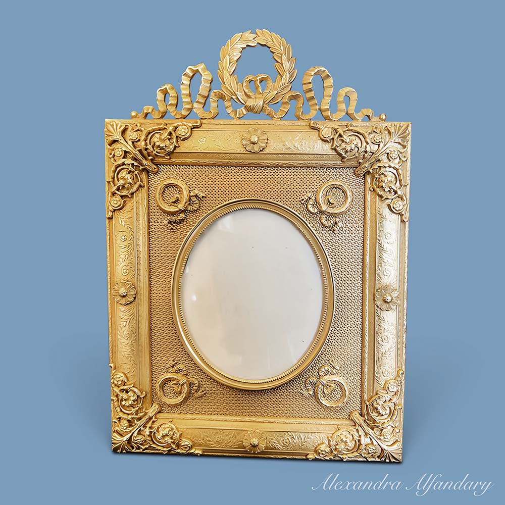 A Good French Ormolu Frame From Napoleon lll Period, ca. 1860